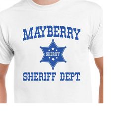 Mayberry Sheriff Cut Files | Cricut | Silhouette Cameo | Svg Cut Files | Digital Files | PDF | Eps | DXF | PNG | The And