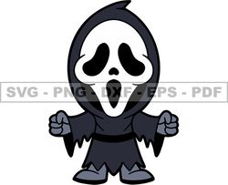 Halloween Svg, Horror SVG Halloween, Includes PNG PSD & AI Files Great For DTF, DTG, Instant Download 35