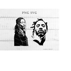 3 different files in SVG PNG JPG files D Smoke Silhouette Wall art print files for cut Instant digital files