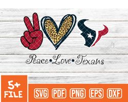 Houston Texans Svg , Peace Love  NfL Svg, Team Nfl Svg 14