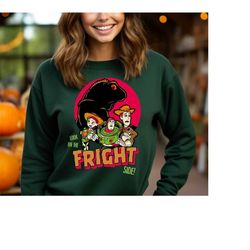 Disney Toy Story Halloween Sweatshirt, Look On The Fright Side Sweatshirt, Disney Horror Shirt, Spooky Season Shirt, Tri