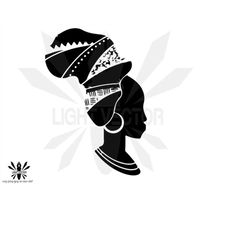 afro, latina woman, design, silhouette, INSTANT DOWNLOAD, svg-png-eps-dxf-ai-jpg