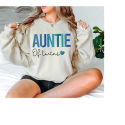 Auntie of Twins Sweatshirt, Aunt Shirt, Twin Aunt To Be Shirt, Cool Aunt Shirt, Funny Auntie Shirt, New Aunt Shirt, Gift