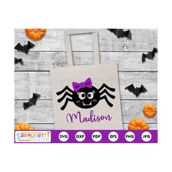 Girl Spider Halloween SVG, Fall cutting file for cricut and silhouette