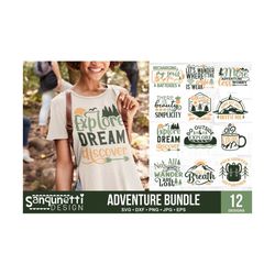 adventure SVG bundle | explore clipart | outdoors bundle