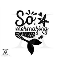 so mermaid, silhouette, INSTANT DOWNLOAD, svg-png-eps-dxf-ai-jpg
