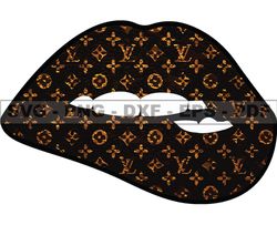 Louis Vuitton Lips Svg, Fashion Brand Logo 41