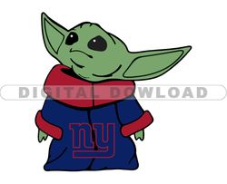 NY Giants NFL Baby Yoda Svg, Football Teams Svg, NFL Logo Svg, Baby Yoda Png, Tshirt Design Bundle 18