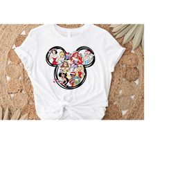 Princess Christmas Shirt, Disney Cute Shirt, Disney Princesses Mickey Ears, Magic Kingdom Day, Disney Tees for kids and