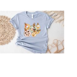 Christmas Mickey Minnie Head Shirt, Disney Couple Shirt, Christmas Gift, Disney ornaments, Snowflake, Reindeer, Disney F