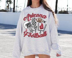 Retro Arizona Cardinal Football Crewneck Sweatshirt T-Shirt, Vintage Style Arizona Sweatshirt, Cardinal Shirt