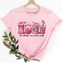 October Breast Cancer Awareness Shirt, In October We Wear Pink Shirt, Cancer Awareness Month, Breast Cancer Awareness Sh