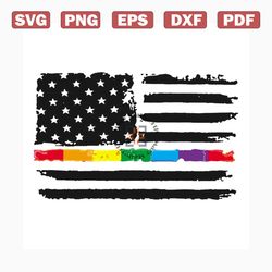 Lgbt America Flag Svg, Lgbt Svg, Pride Svg, Lgbt Day Svg, Lgbt Pride Svg, Lgbt Shirt, Lgbt Gifts, Lgbt Flag Svg, Riot Sv