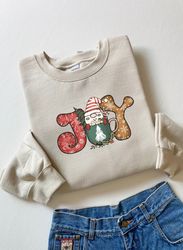 Christmas Joy Sweatshirt, Holiday Sweatshirt, Joy Shirt,  Family Christmas Sweatshirt,  Funny Hoodie, 2022 Christmas