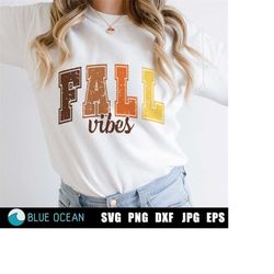Fall Vibes PNG,  Fall Vibes svg , Fall Vibes Varsity PNG, Fall Svg,  Fall shirt design