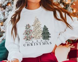 Merry Christmas Sweatshirt and Hoodie, Christmas Crewneck, Womens Christmas Sweatshirt, Christmas Tree Sweatshirt, Women