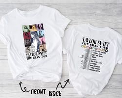 Taylor Swiftie Shirt, Taylor Swift Merch,Front And Back Shirt,Vintage Taylor Swift Shirt,Meet Me At Midnight,Country Mu