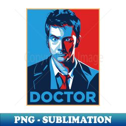 The Tenth Doctor - Vintage Sublimation PNG Download - Add a Festive Touch to Every Day