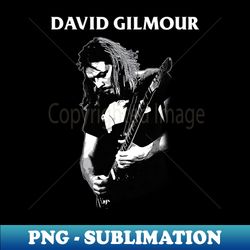 David Gilmour - Engraving Style - Stylish Sublimation Digital Download - Bold & Eye-catching