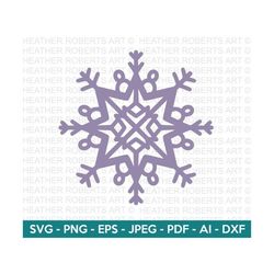 Snowflake SVG, Winter SVG, Snowflakes svg, Christmas svg, Holiday svg, Merry Christmas svg, Mistletoe svg, Cut File for Cricut, Silhouette