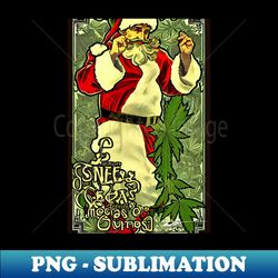 Stoner Santa Psychedelic 60s 13 - Stylish Sublimation Digital Download - Transform Your Sublimation Creations