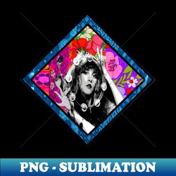 Stevie Nicks Flower Child - Trendy Sublimation Digital Download - Perfect for Sublimation Mastery