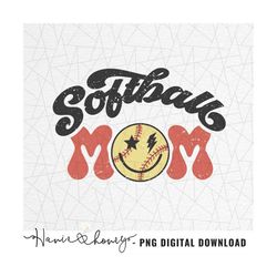 softball mom png - retro softball png - softball vibes - softball design - softball mom shirt - summer png -vintage subl