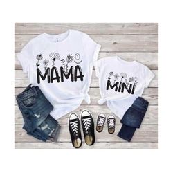 Mama and Mini SVG Bundle, Mother SVG, Blessed Mom svg, Mom Shirt, Mom Life svg, Mother's Day svg, Mom svg, Gift for Mom, Cut File Cricut