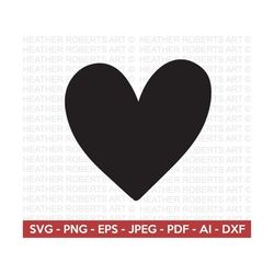 Black Heart Svg, Heart SVG, Sketch, Hand-drawn Heart svg, Valentine Heart svg, Heart Shape, Love Svg, Valentine,Cut Files Cricut, Silhouette