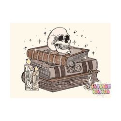 Spell Books PNG-Halloween Sublimation Digital Design Download-witchcraft png, witches png, skull png, spooky png, spells