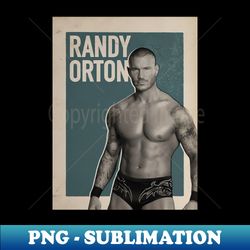 Randy Orton Vintage - PNG Transparent Sublimation Design - Unleash Your Creativity