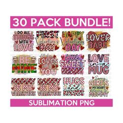 Valentines Sublimation Bundle, Valentine Designs PNG, Valentine Shirts PNG, Cute Valentines PNG, Heart Shirt Png, Love, Cut File Cricut
