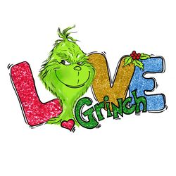 Love Grinch Christmas Love Life PNG Design
