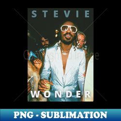 Stevie Wonder Party Soul - Exclusive Sublimation Digital File - Transform Your Sublimation Creations