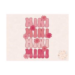 Floral Mini PNG-Valentines Day Sublimation Digital Design Download-Happy Valentines Day PNG, xoxo png, boho valentine pn