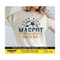 Soccer Template, Svg Png Dxf Eps, Soccer Team Logo, Soccer Team Shirt Design, Cricut Cut File, Silhouette, Sublimation, Download