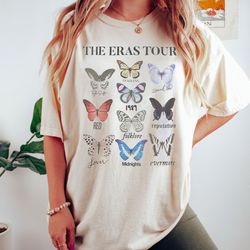 The Eras Tour Butterfly Sweater, Taylor Swift Eras Tour Butterfly Vintage Shirt,Eras Tour Shirt, Taylor Swifts Version S