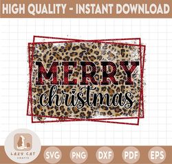Merry christmas sublimation designs downloads, christmas shirt design png, Leopard Red Buffalo Plaid holiday graphics t