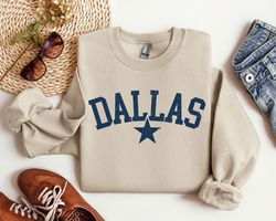Dallas Football Sweatshirt, Dallas Football Shirt, Vintage Dallas Football Sweatshirt, Dallas Fan Gift, Sunday Football