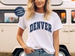 Denver Broncos Shirt, EXPRESS DELIVERY, Vintage Broncos T shirt Retro NFL Denver Broncos Tee Broncos Fan Gift