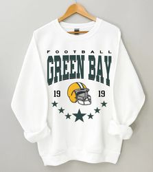 Green bay Football Sweatshirt, Vintage Style Green bay Football Crewneck, Football Sweatshirt, Green bay Crewneck, Footb