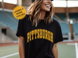 Steelers Shirt Vintage Pittsburgh Steelers Tee Retro NFL Steelers Tshirt Steelers Fan Gift