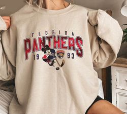 Vintage Bootleg Florida Panthers Sweatshirt, Panthers Tee, Hockey Sweatshirt, College Sweater, Hockey Fan Shirt, Florida