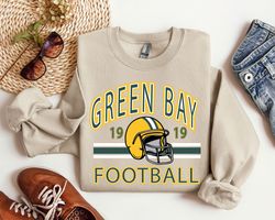 Green Bay Sweatshirt, Green Bay Tee, Green Bay Shirt, Vintage Green Bay Football, NFL Green Bay Football 2023, Green Bay