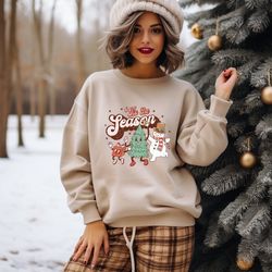 This The Season Christmas Sweatshirt, Retro Christmas Sweater, 90s Christmas Sweatshirt, 90s Christmas Graphic Tee, Chri