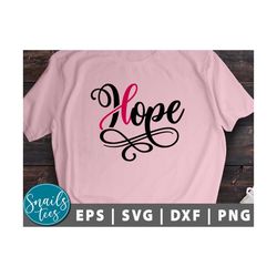 Hope ribbon Svg Png Dxf Breast Cancer Awareness Svg Cancer Ribbon Svg cancer svg Cancer Survivor Svg Fight Cancer cut fi