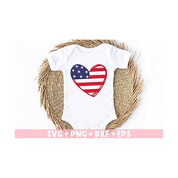 Heart Usa Flag Svg, Independence Day, God Bless America, Love America, Patriotic, Svg Cut File, Svg For Making Cricut Fi