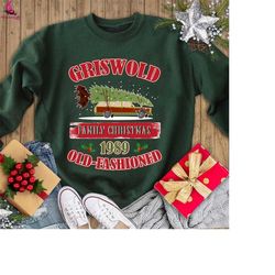 Griswold Family Christmas 1989 Sweatshirt | Griswold Christmas Tree Farm Tee | Christmas Party Sweatshirt | Women's Chri