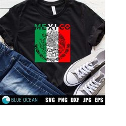 Mexico SVG, Mexican Flag SVG, Mexigan eagle SVG, Mexico Coat of Arms svg, Mexico shirt