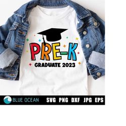 Pre-K Graduate 2023 SVG, Pre-k Grad 2023 SVG, Pre-K Graduation 2023 shirt SVG, Graduation 2023 svg
